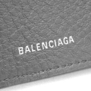Balenciaga Paper Tri Wallet Gliacie Fonce fold Gray